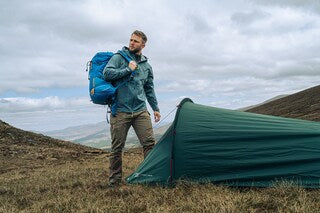 Namiot 1-osobowy Highlander Outdoor Respite Tunnel Tent - Pine Green