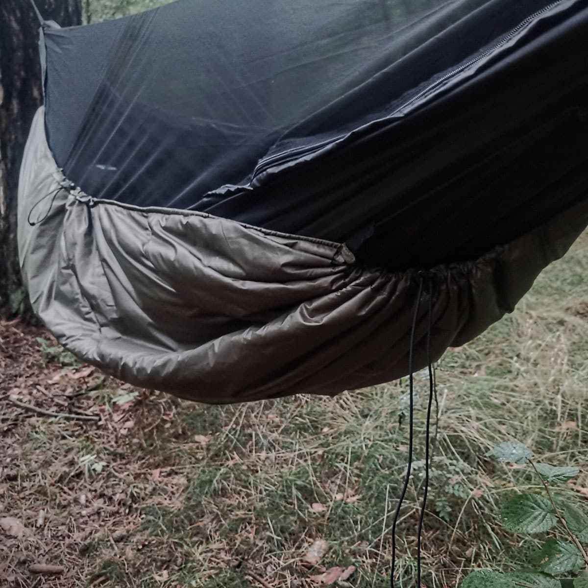 Podpinka hamakowa TigerWood Underquilt Marra 4.0 230 cm - Olive