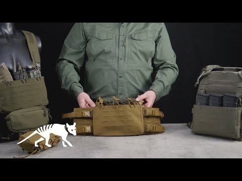Kamizelka taktyczna Tasmanian Tiger Small Combi RIG - Olive