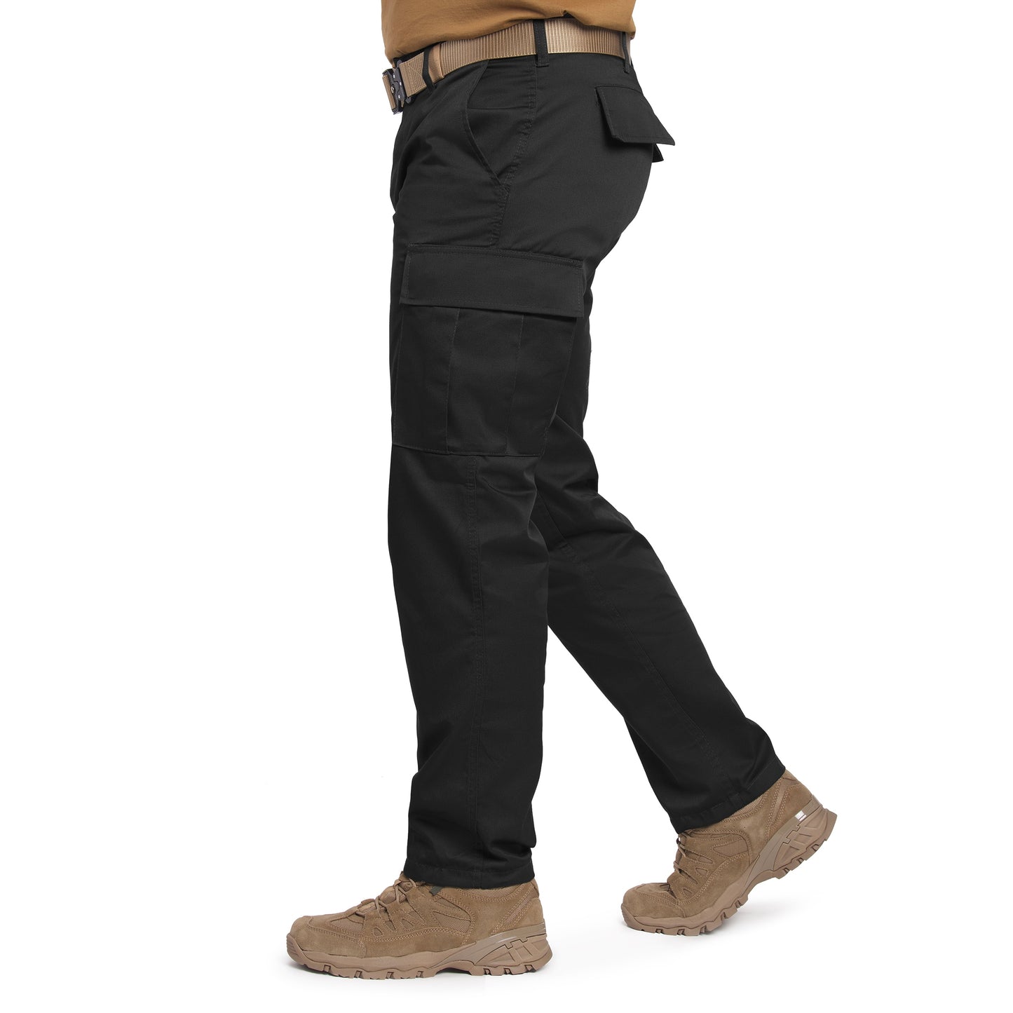 Spodnie wojskowe Mil-Tec US Ranger BDU Straight Cut - Black