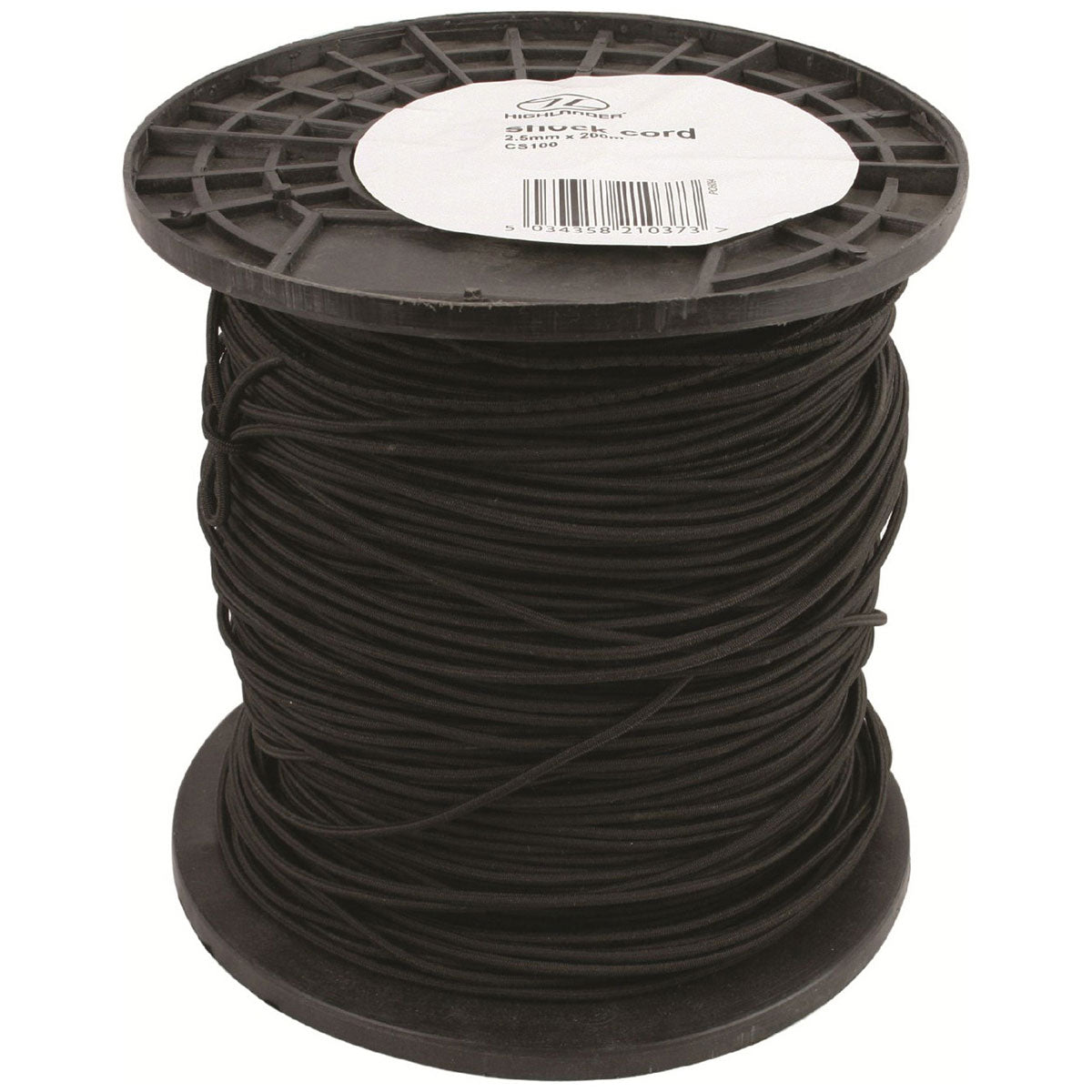 Linka Highlander Outdoor 2,5 mm x 200 m - Black