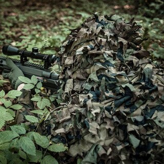 Strój maskujący Helikon Leaf Ghilie Set - US Woodland