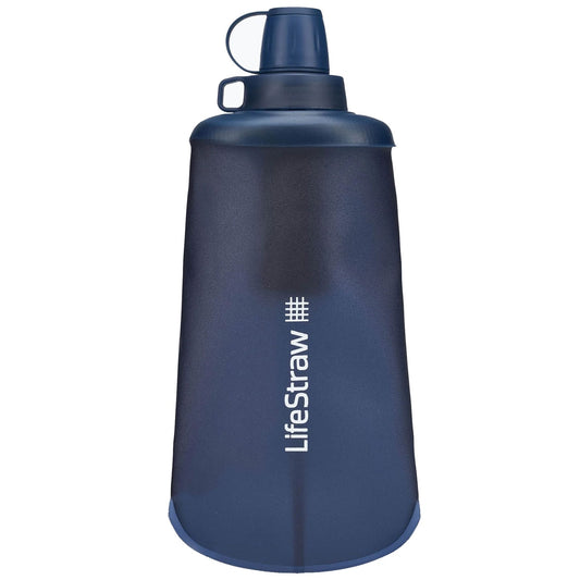Butelka zwijana z filtrem LifeStraw Peak Squeeze 650 ml - Mount Blue