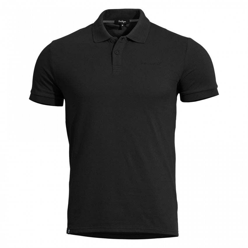 Koszulka polo Pentagon Moth Piquet - Black