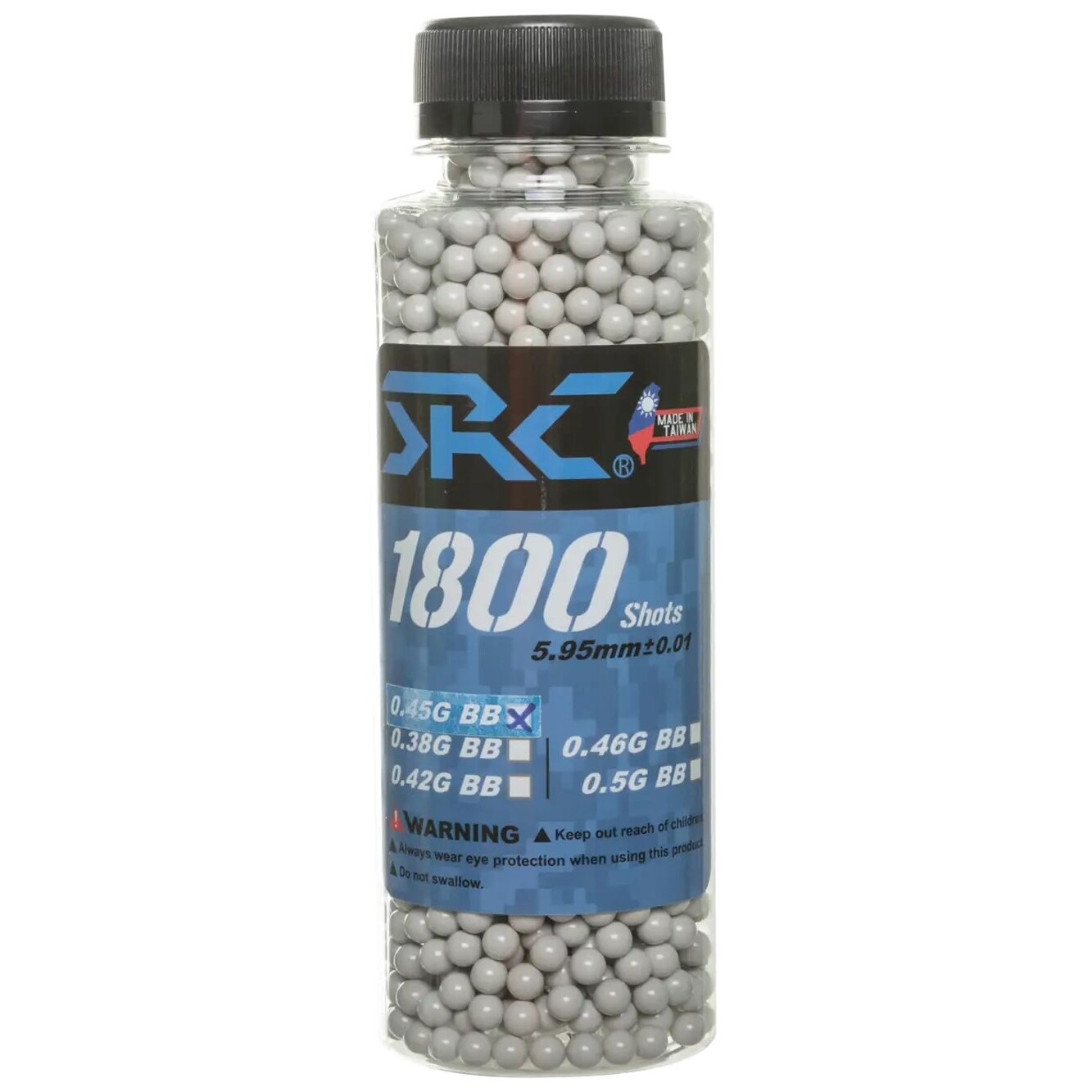 Kulki ASG SRC 0,45 g 1800 szt. - Białe