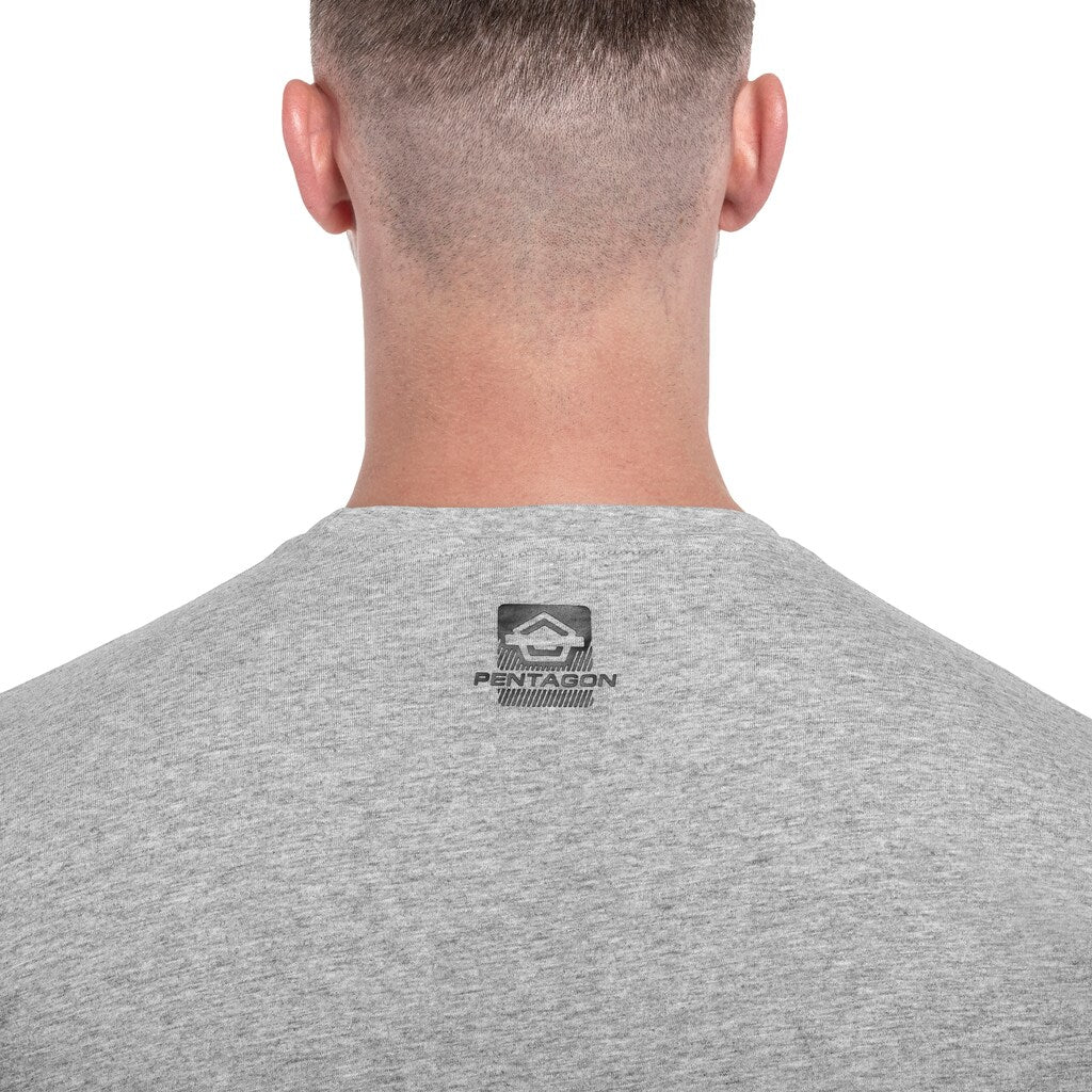 Koszulka T-Shirt Pentagon Ageron "Build Your Gear" - Grey