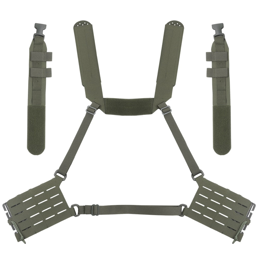 Szelki taktyczne Wosport Chest Rig Arc - Ranger Green