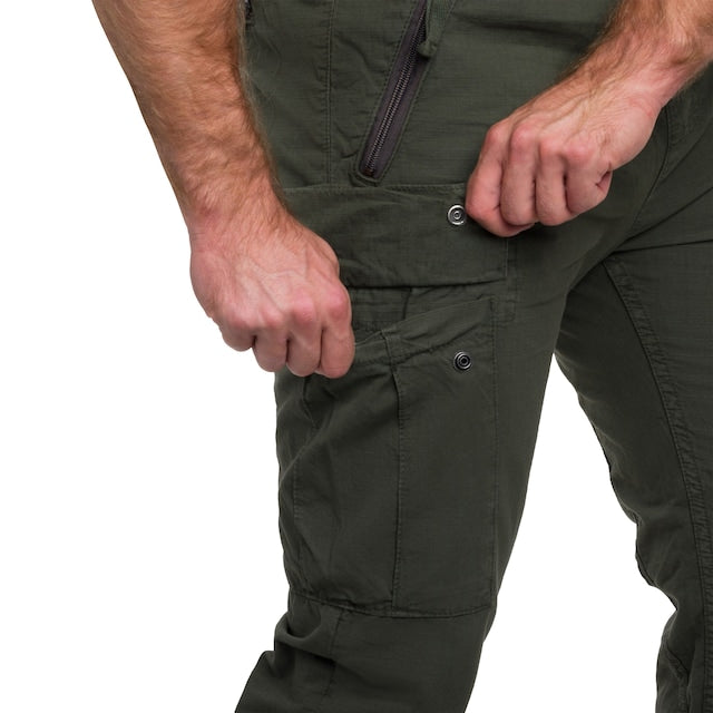 Spodnie Alpha Industries Rip-Stop Jogger - Grey/Black