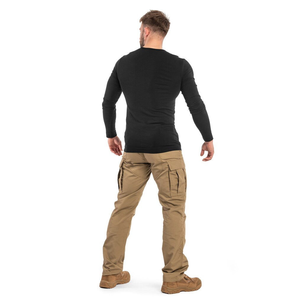 Koszulka Brubeck Comfort Cotton - Czarna