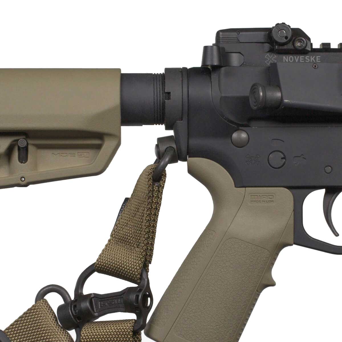 Uchwyt zawieszenia taktycznego Magpul ASAP QD - Black