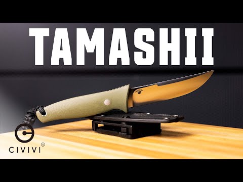 Nóż Civivi Tamashii - Dark Green