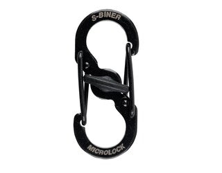 Karabińczyk Nite Ize S-Biner MicroLock Black - 2 szt.