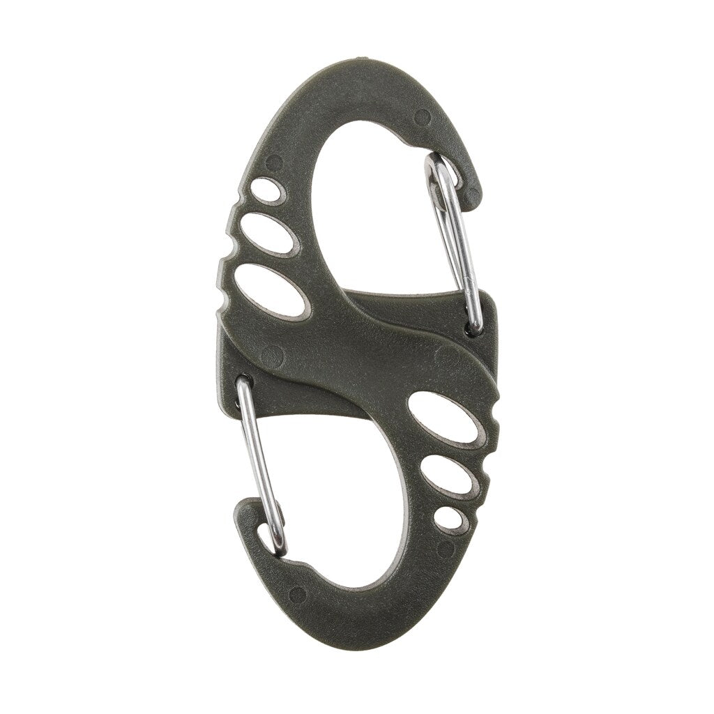 Zestaw karabińczyków Mil-Tec S-Hook Olive - 10 szt.