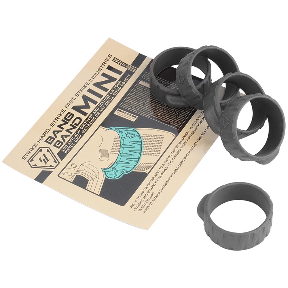 Opaski elastyczne Strike Industries Bang Band Mini 5 szt. - Black