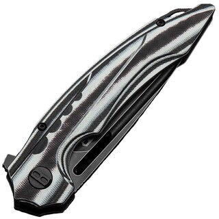 Nóż składany Bestech Knives Ornetta - Black / White