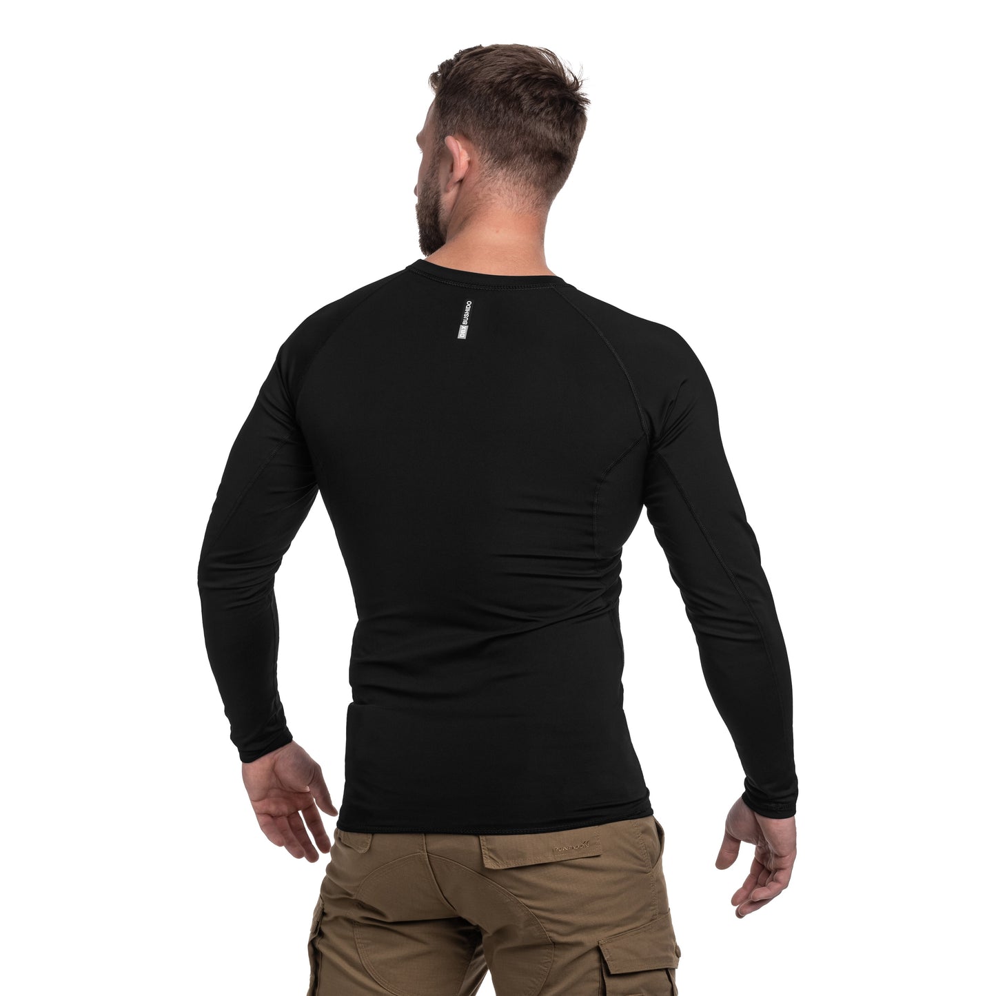 Koszulka DBX Bushido Rashguard Long Sleeve Black RSL - Czarna