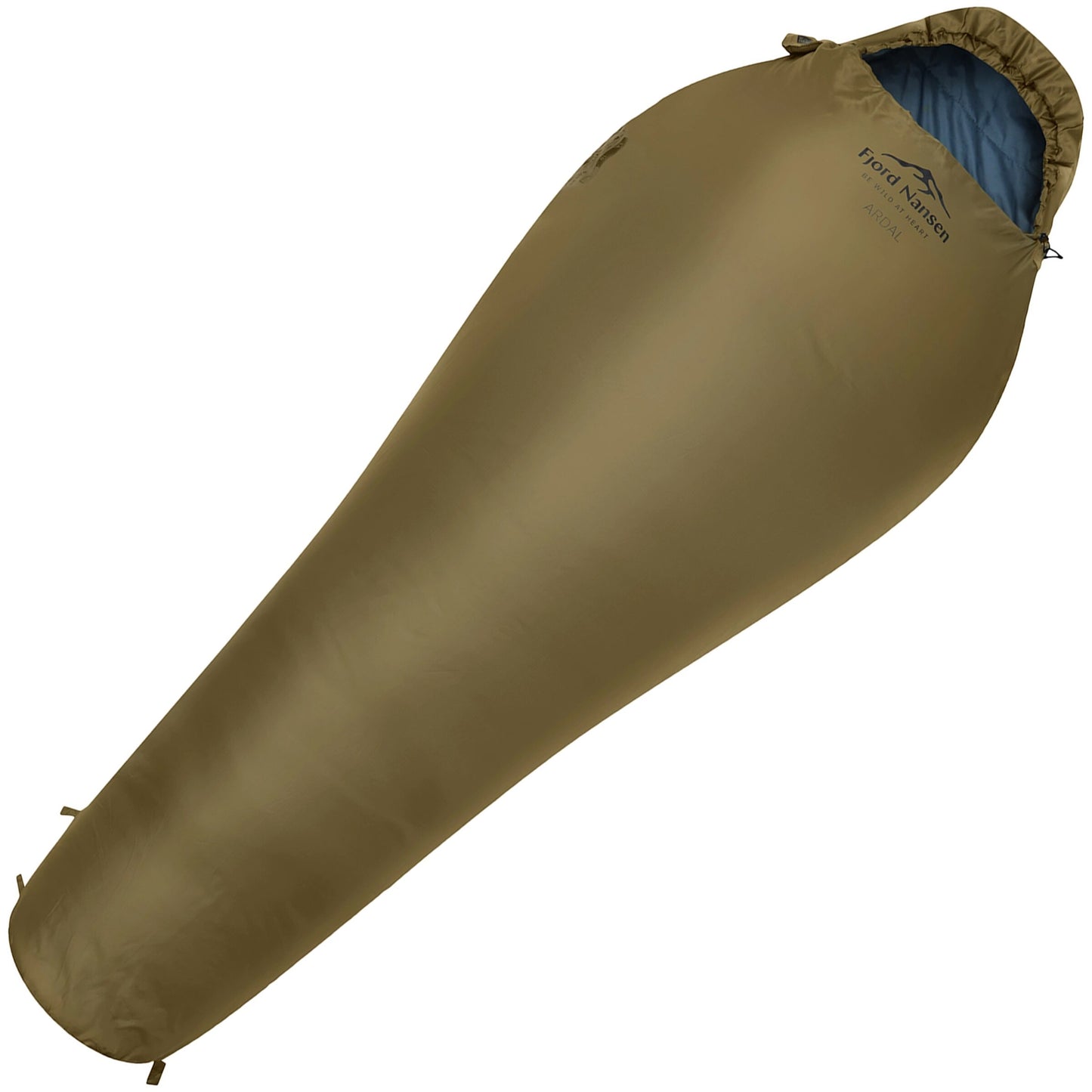 Śpiwór Fjord Nansen Ardal Mid 690 g Olive Drab - lewy