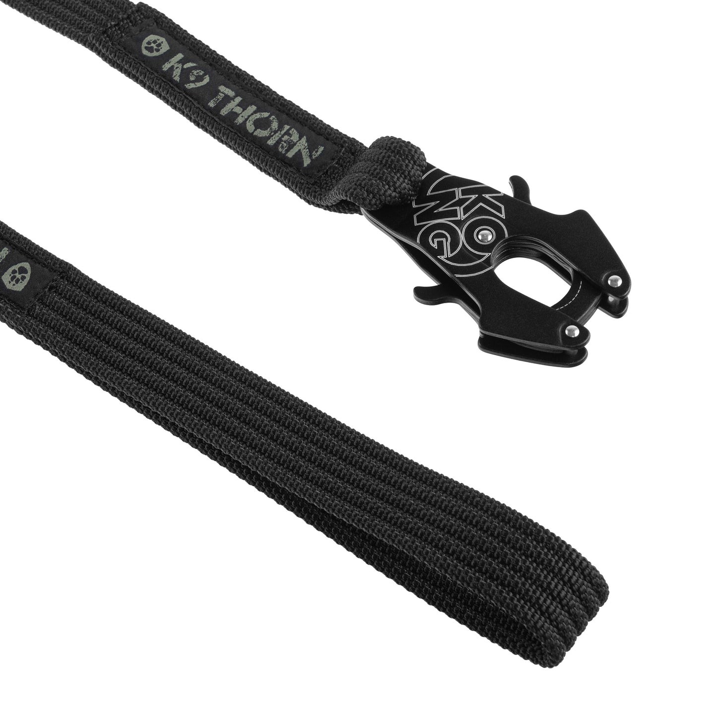 Smycz K9 Thorn Kong Frog Black - 100 cm