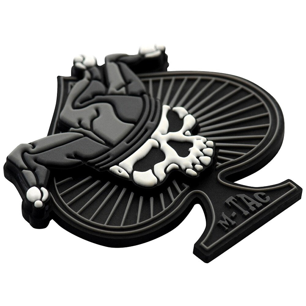Naszywka M-Tac Ace Of Spades 3D PVC - Black/White