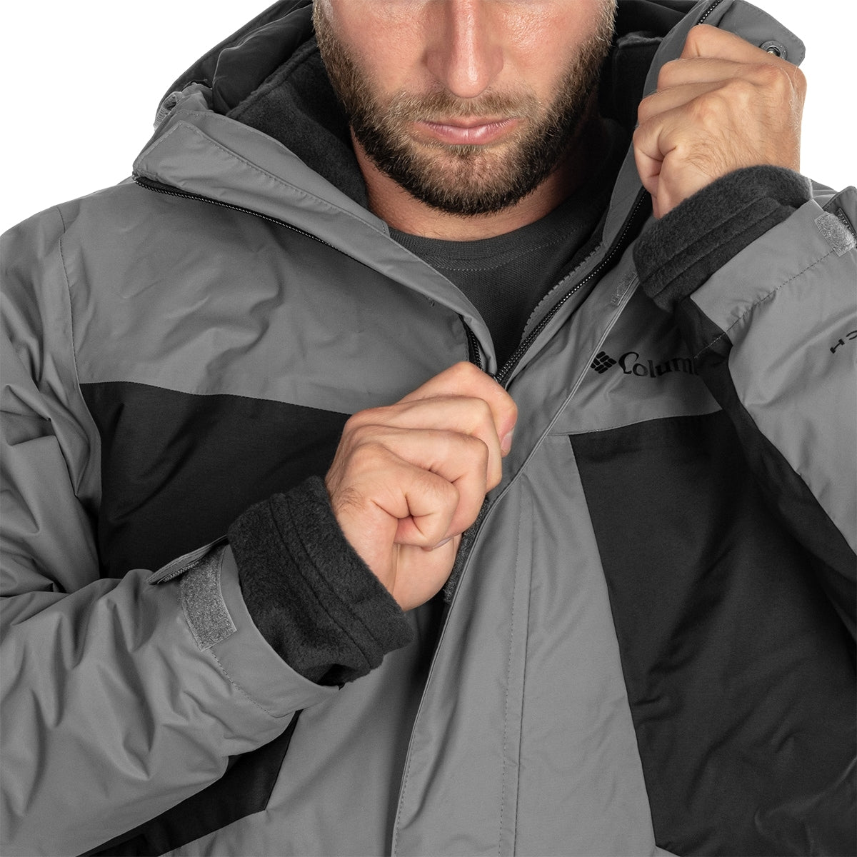 Kurtka Columbia Tunnel Falls Interchange City Grey/Black