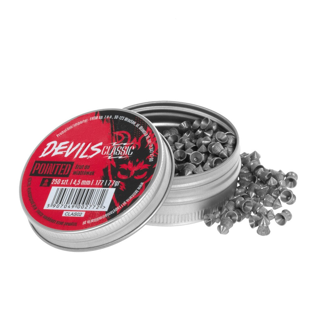 Śrut Devils Classic Pointed 4,5 mm 250 szt.