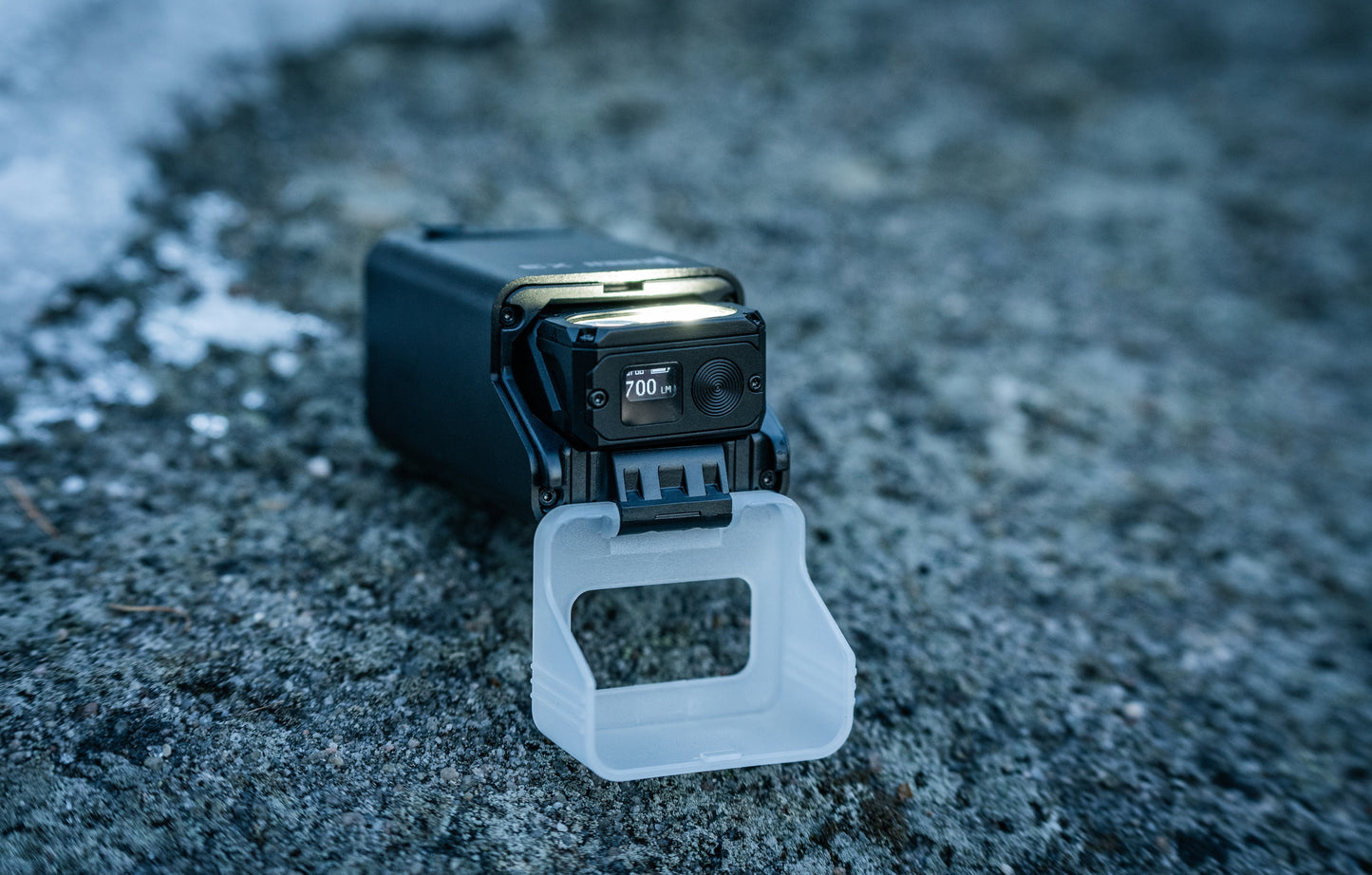 Latarka Wuben X3 Pro Black + Aluminum Charging Box - 700 lumenów