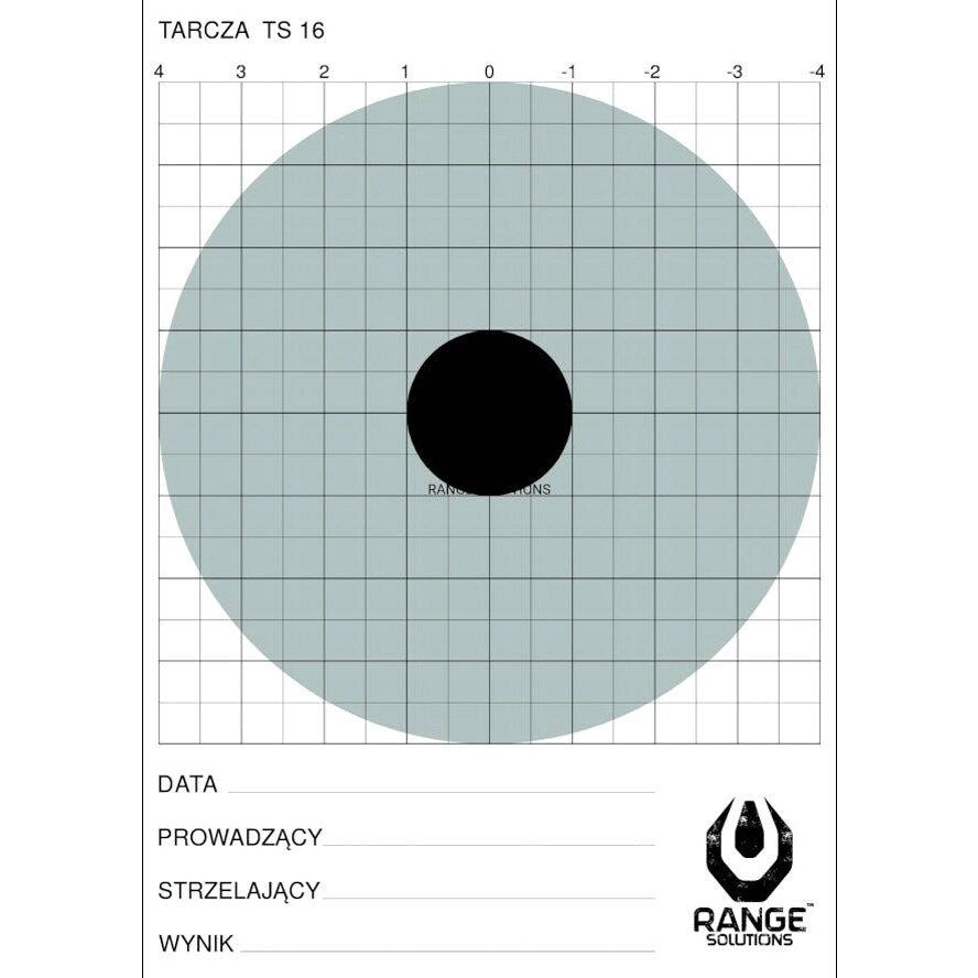 Tarcza strzelecka Range Solutions TS-16 - 100 szt.