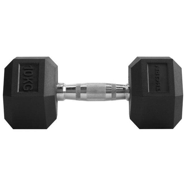 Hantel heksagonalny Thorn+Fit Hex Rubber 10 kg