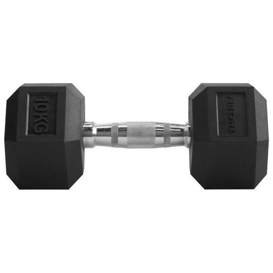 Hantel heksagonalny Thorn+Fit Hex Rubber 10 kg