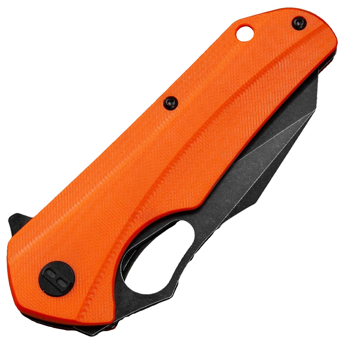 Nóż składany Bestech Knives Operator Black Stonewash - Orange
