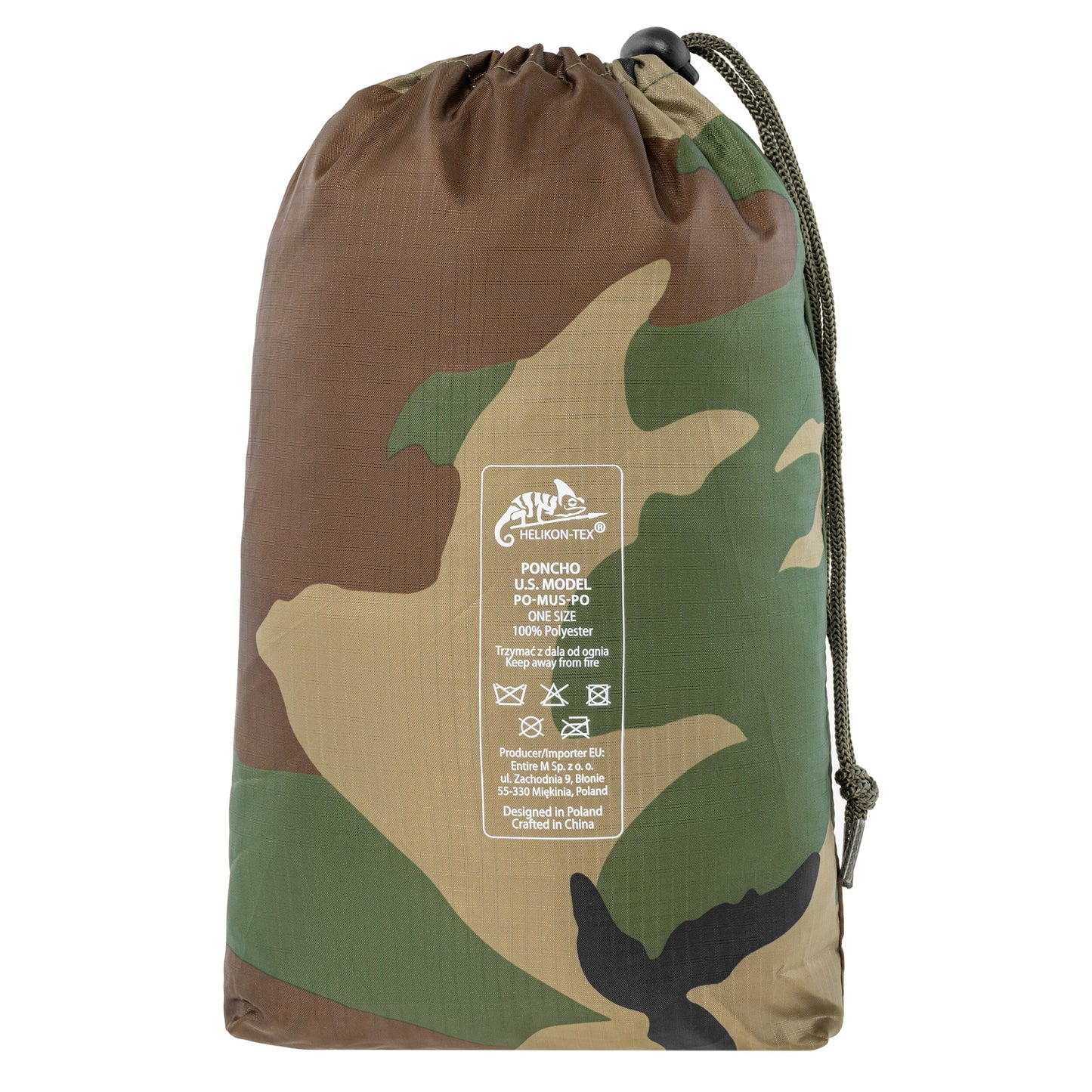 Ponczo Helikon U.S. Model - US Woodland