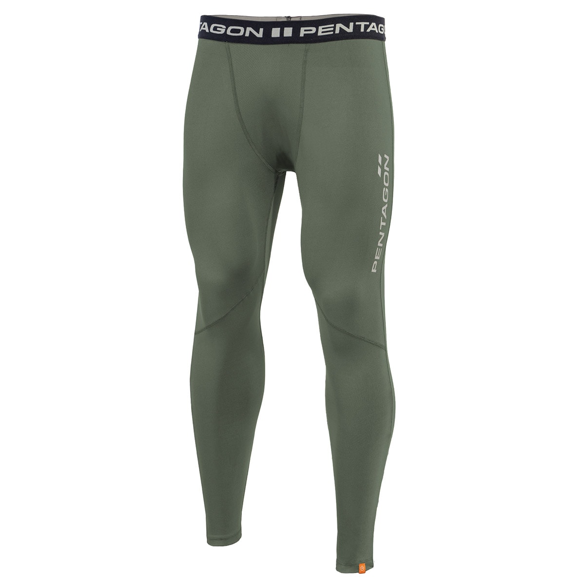 Legginsy termoaktywne męskie Pentagon Apollo - Camo Green