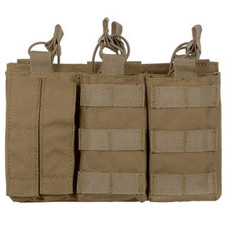 Potrójna ładownica 8Fields na magazynki AK/9mm - coyote