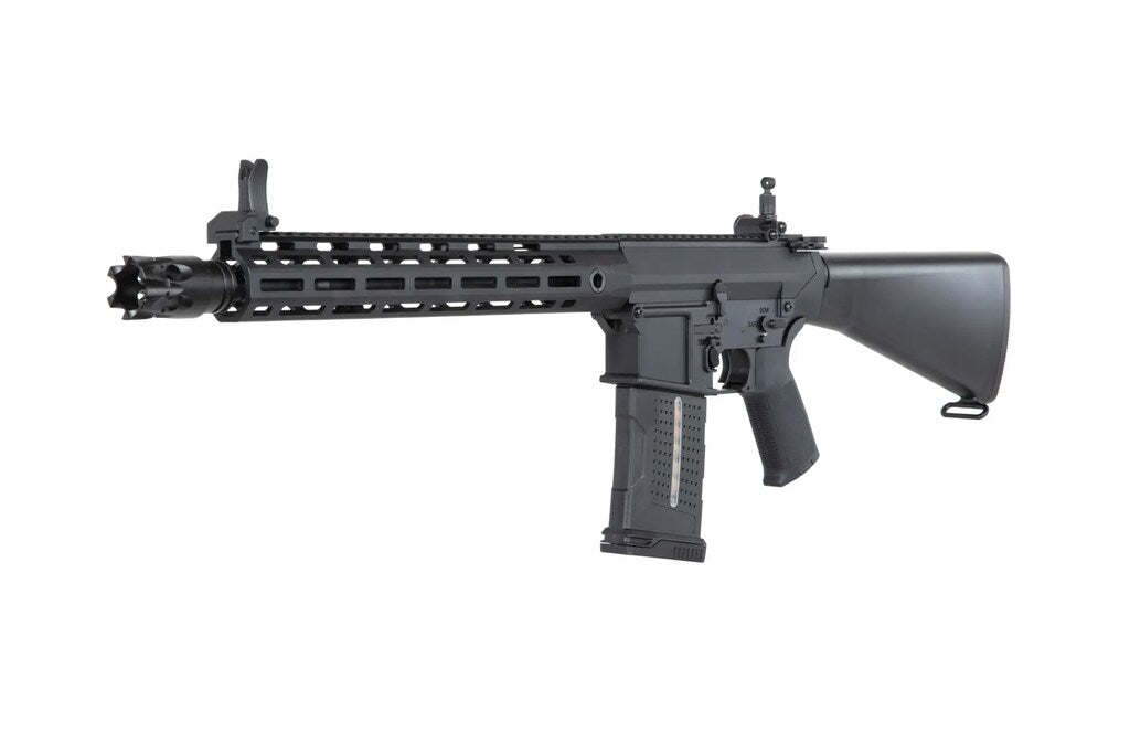 Karabin wyborowy AEG A&K SR25-P-E2 M-LOK-20 z polimerową kolbą - Black