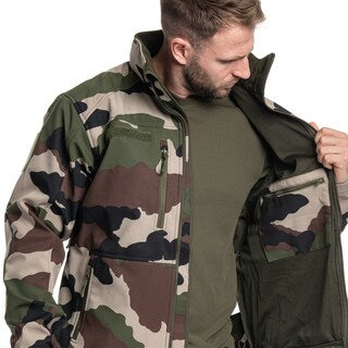 Kurtka Mil-Tec SCU 14 Softshell - CCE Camo