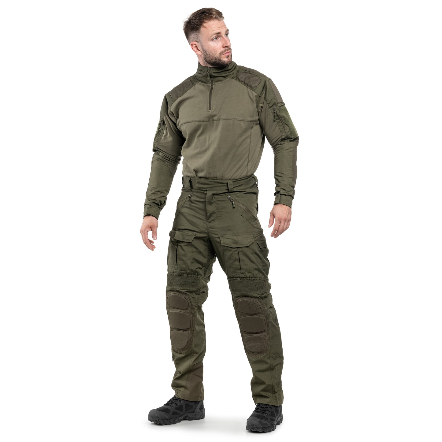 Bluza Mil-Tec Combat Shirt Chimera - Olive