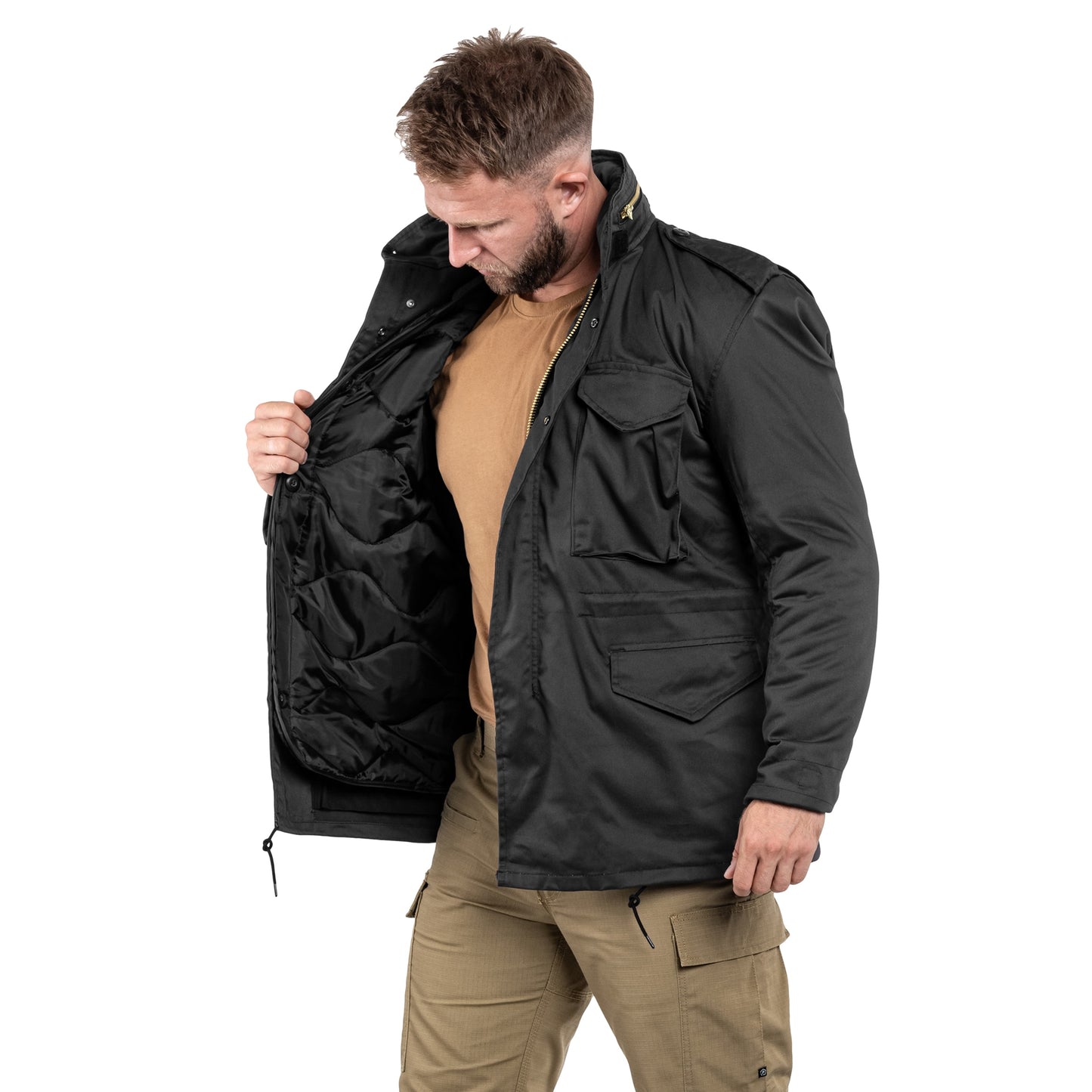 Kurtka Mil-Tec M65 Black
