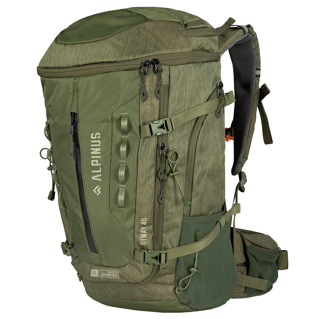 Plecak Alpinus Otway 40 l - Oliwkowy
