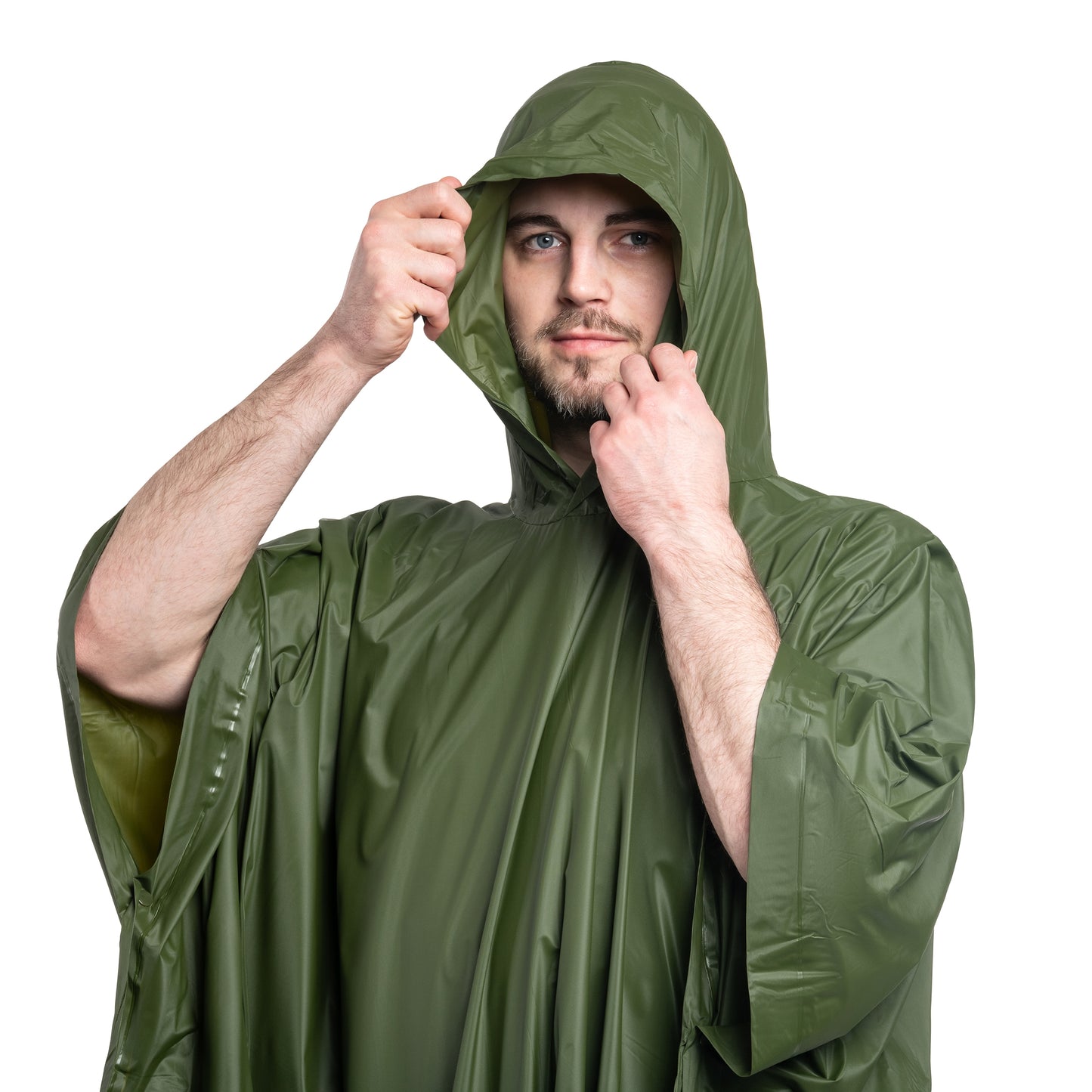 Ponczo Mil-Tec PVC - Olive