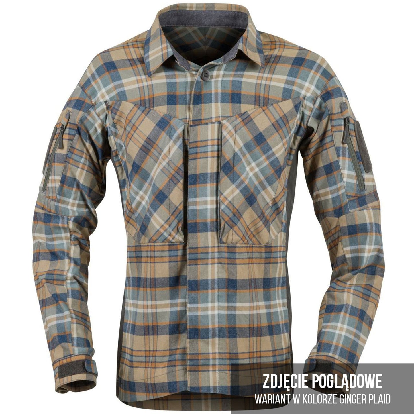 Koszula Helikon MBDU Flannel - Timber Olive Plaid