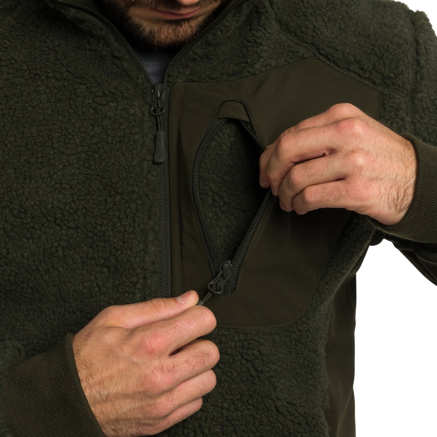Polar Mil-Tec Bearforce Cold Weather Teddy-Fleece - Olive