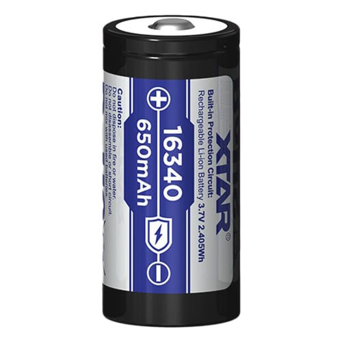 Akumulator 3,7 V Xtar 16340 650 mAh