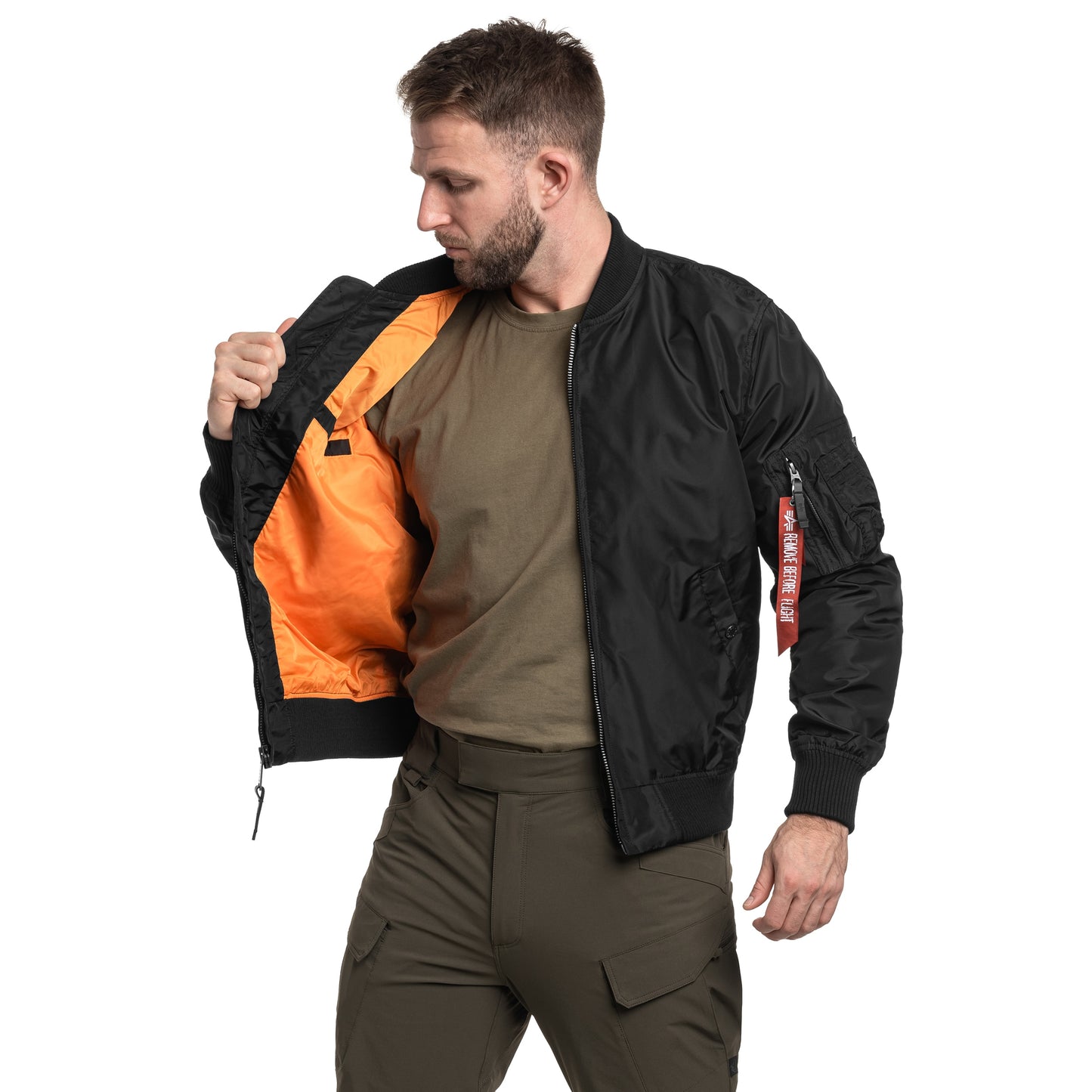 Kurtka Alpha Industries MA-1 TT Two Tone - Black