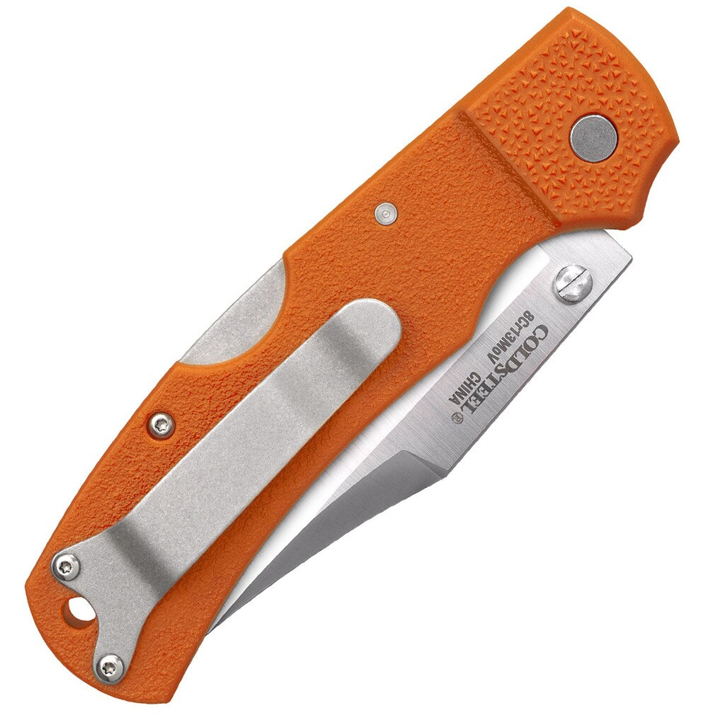 Nóż składany Cold Steel Double Safe Hunter 8Cr13MoV Orange