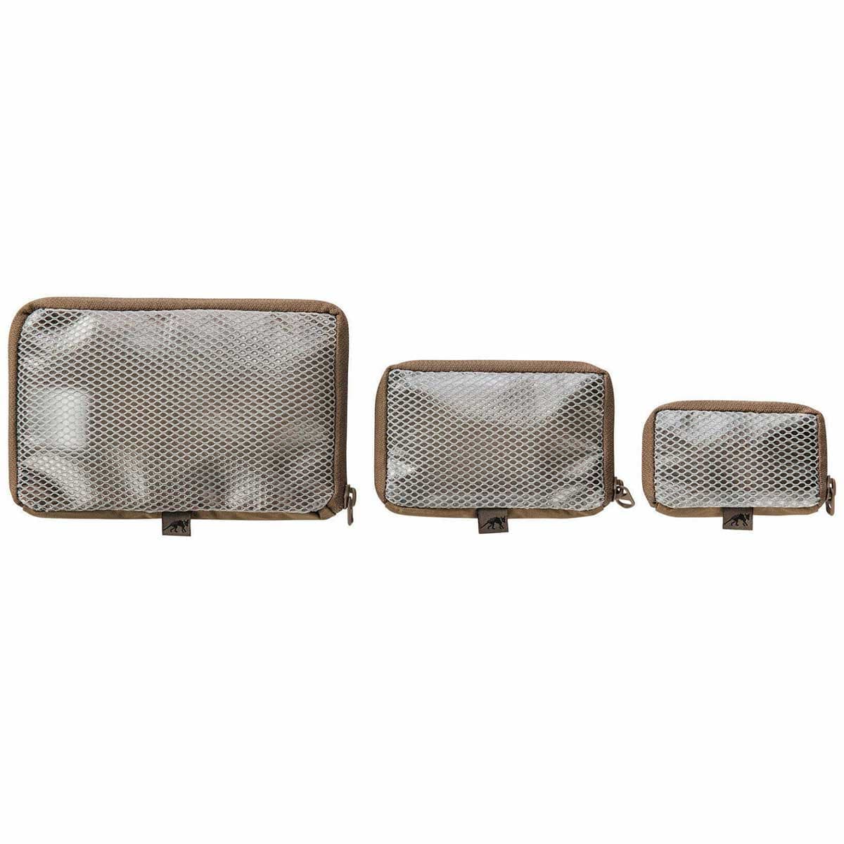 Organizer Tasmanian Tiger Mesh Pouch Set VL 3 szt. - Coyote Brown