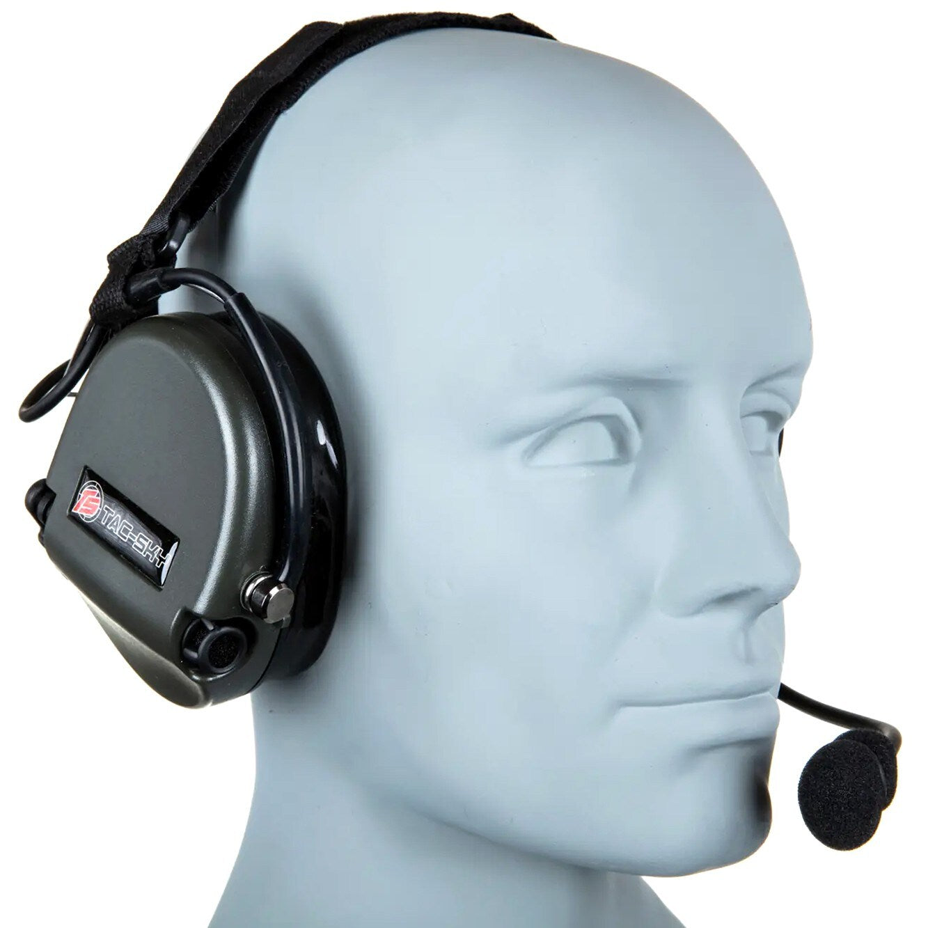 Ochronniki słuchu aktywne Tac-Sky WYS0149 PRO - Foliage Green