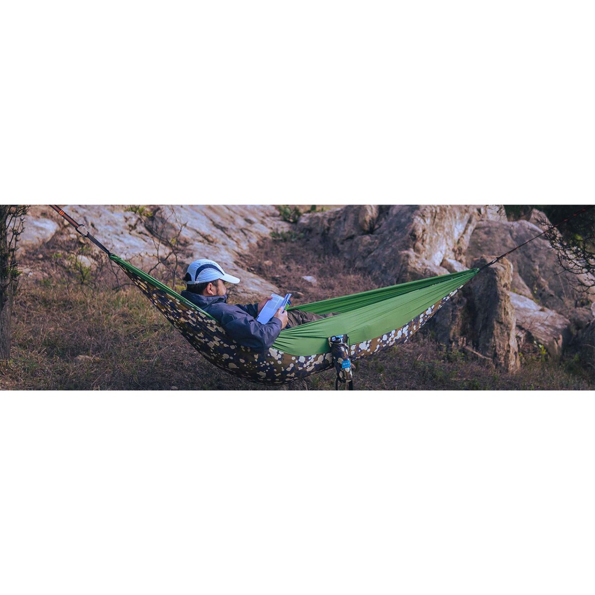 Hamak Olife Sunbreeze Double - Camouflage Green