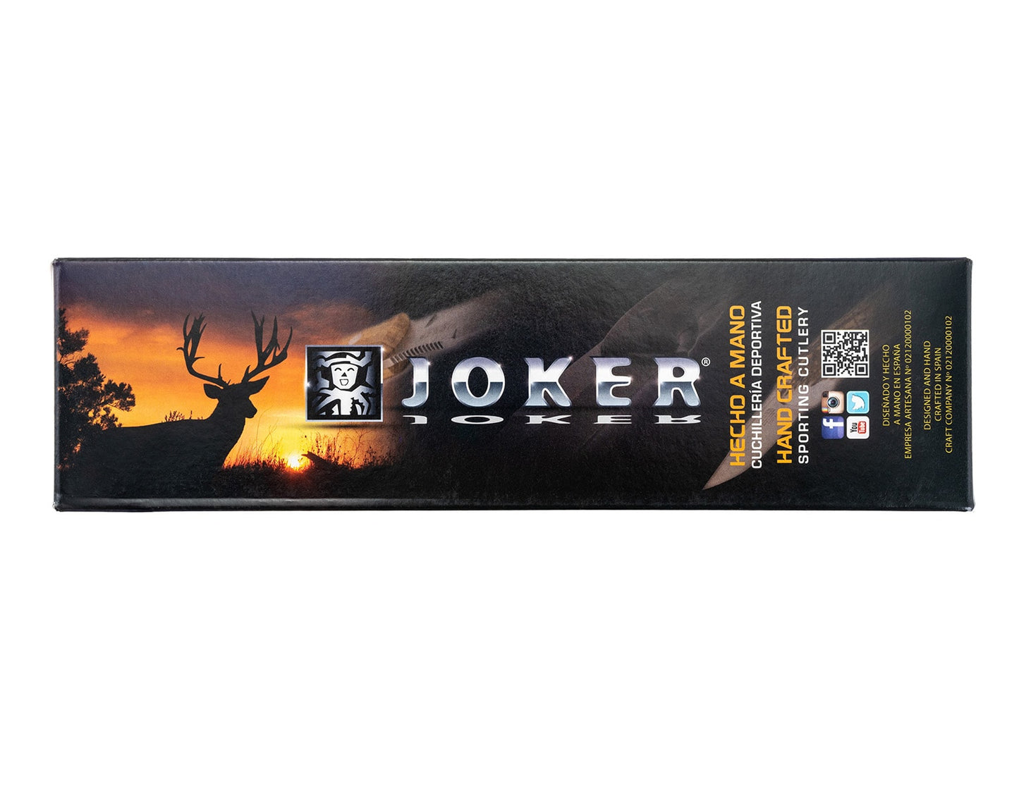 Nóż Joker Nomad Bushcraft Walnut