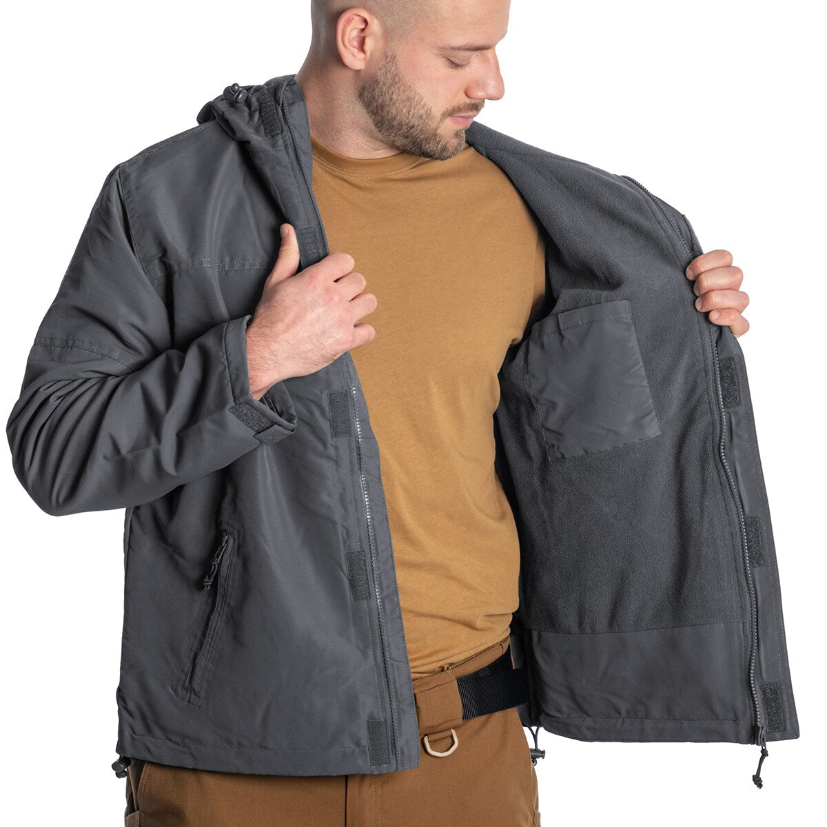 Kurtka Brandit Windbreaker Frontzip - Anthracite