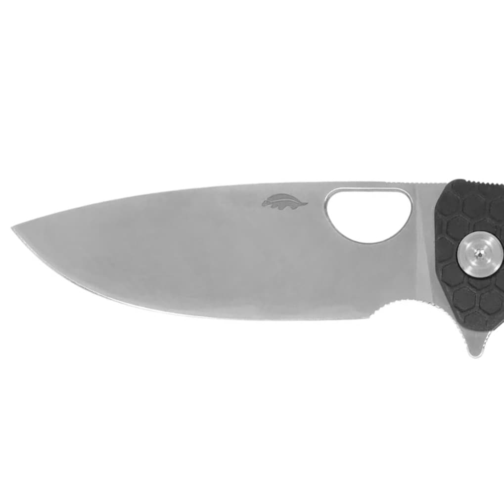 Nóż składany Honey Badger Drop-Point Flipper Medium 8Cr13MoV - Black